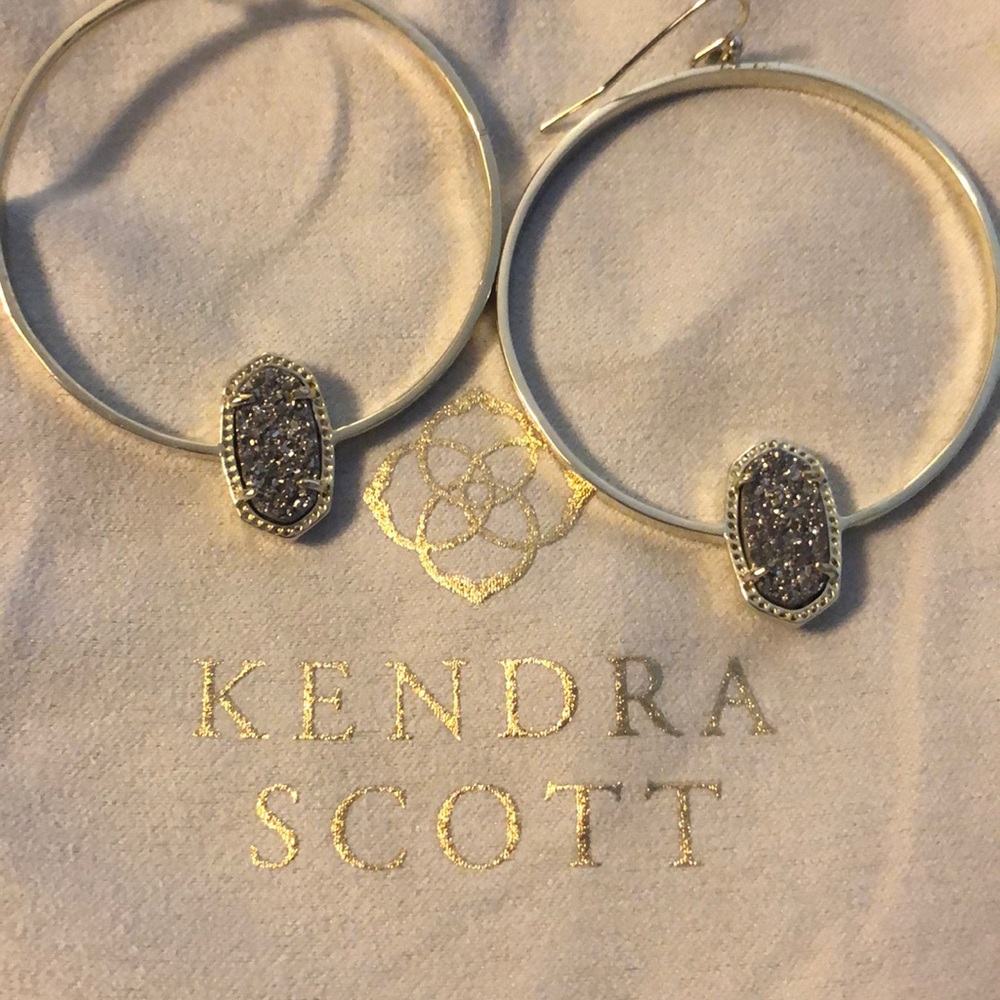 Kendra Scott hoop earrings